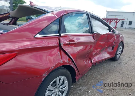 2013 Hyundai Sonata Gls из США, поврежденный, VIN 5NPEB4AC9DH580163